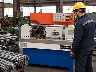 How a Z28-250 Large Thread Rolling Machine Increased Efficiency in Anchor Bolt Manufacturing